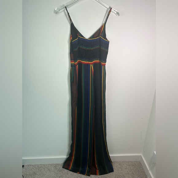 VOODOO VIXEN VIVIAN STRIPED JUMPSUIT WITH BOW - Picture 5 of 7